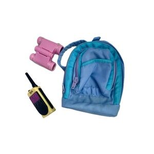 American Girl Doll Kira Bailey Accessories & Maplelea Backpack
